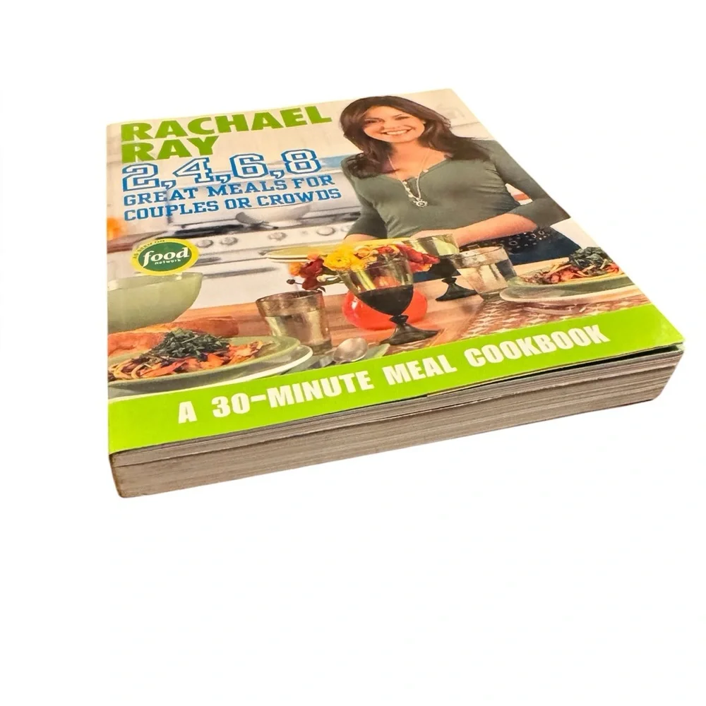 🔵 3 /$15 - Rachael Ray 2, 4 6, 8 Great Meals for Couples or Crowds Cookbook
